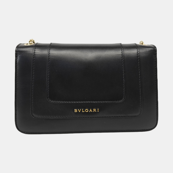 SERPENTI FOREVER Small Calfskin Black