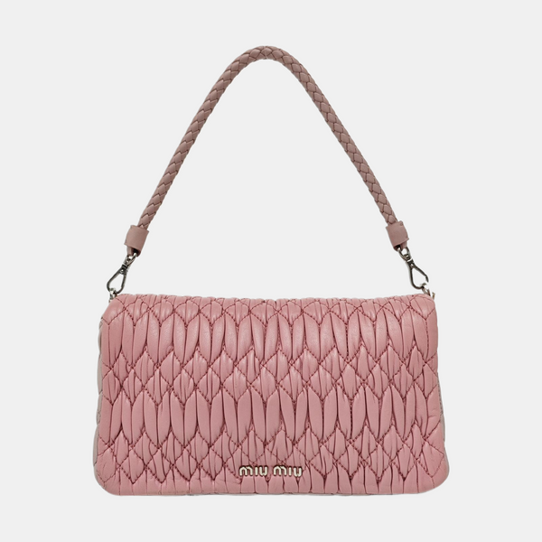 Crystal Quilted Lambskin Red