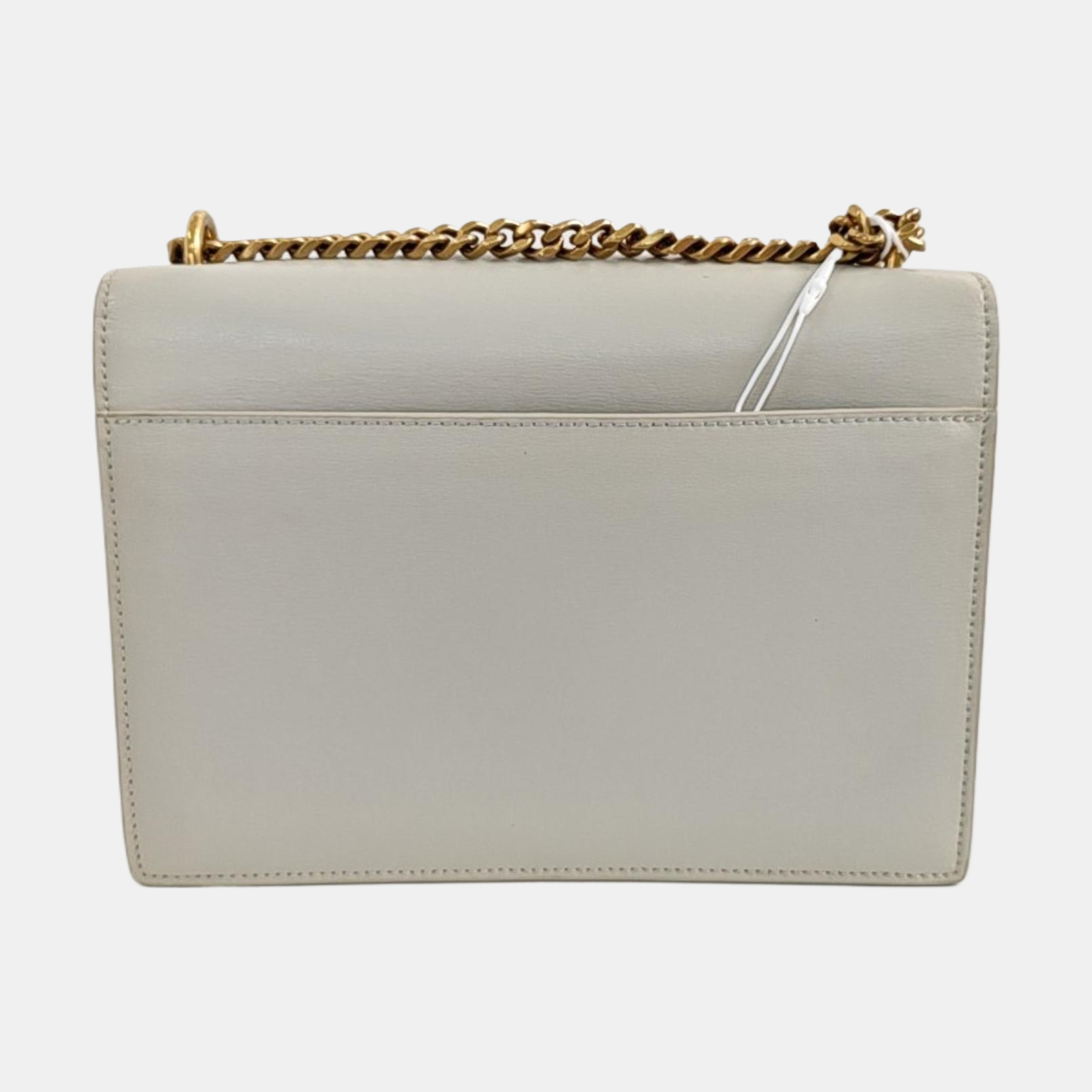 SUNSET Medium Calfskin White