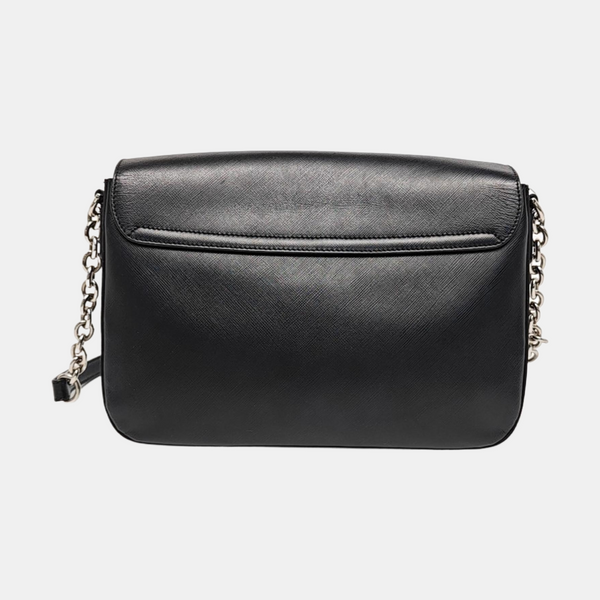 Gancini Calfskin Black