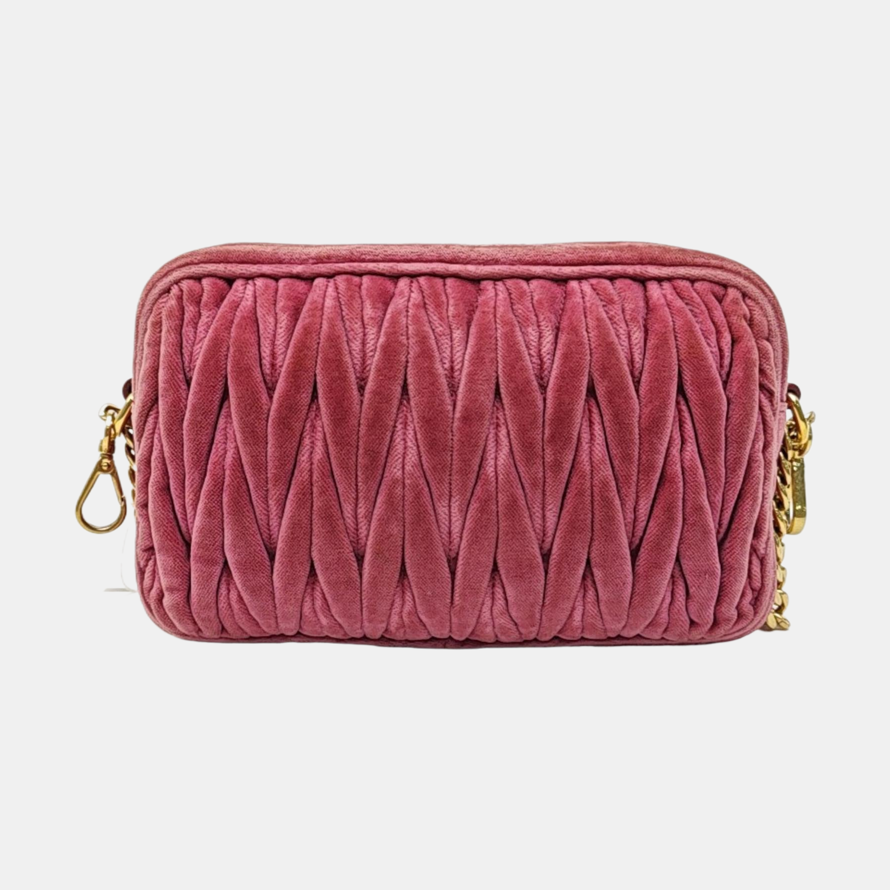 Matelassé Quilted Velvet Beige