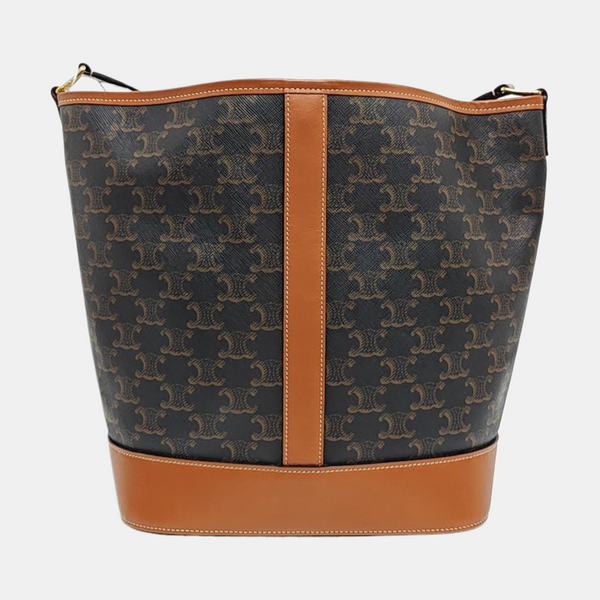TRIOMPHE CANVAS Medium Coated Canvas Brown
