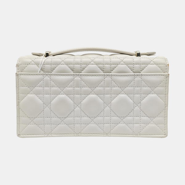 Lady Dior Small Cannage Lambskin White