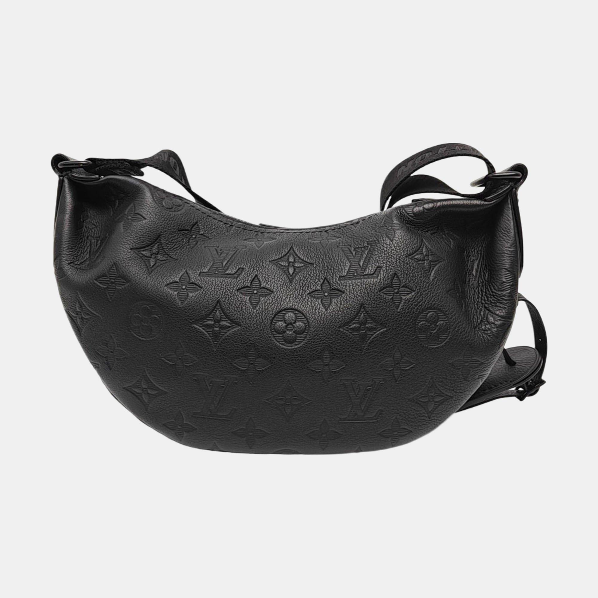 HAMAC PM Monogram Calfskin Black