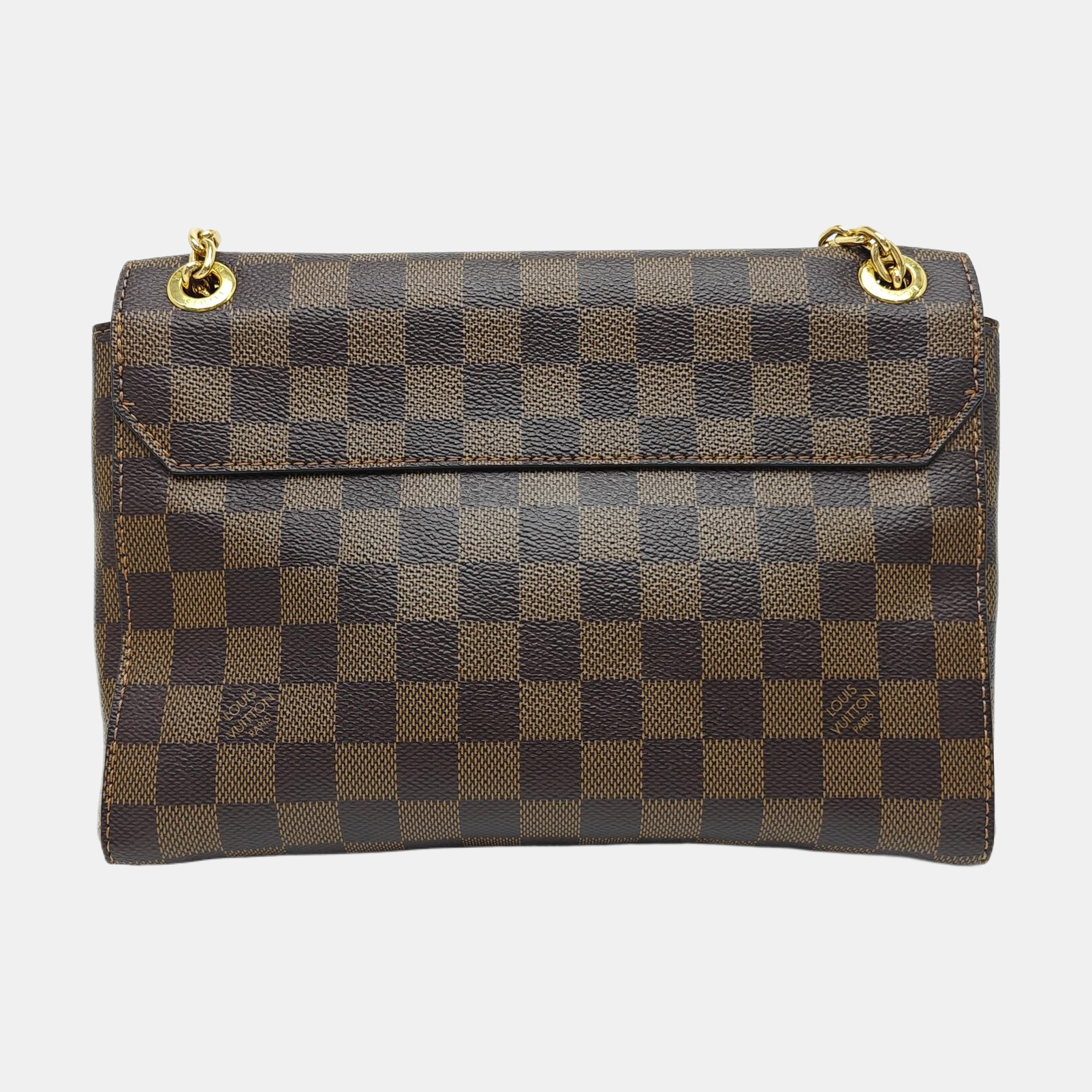 VAVIN PM Damier Ebene Coated Canvas Brown