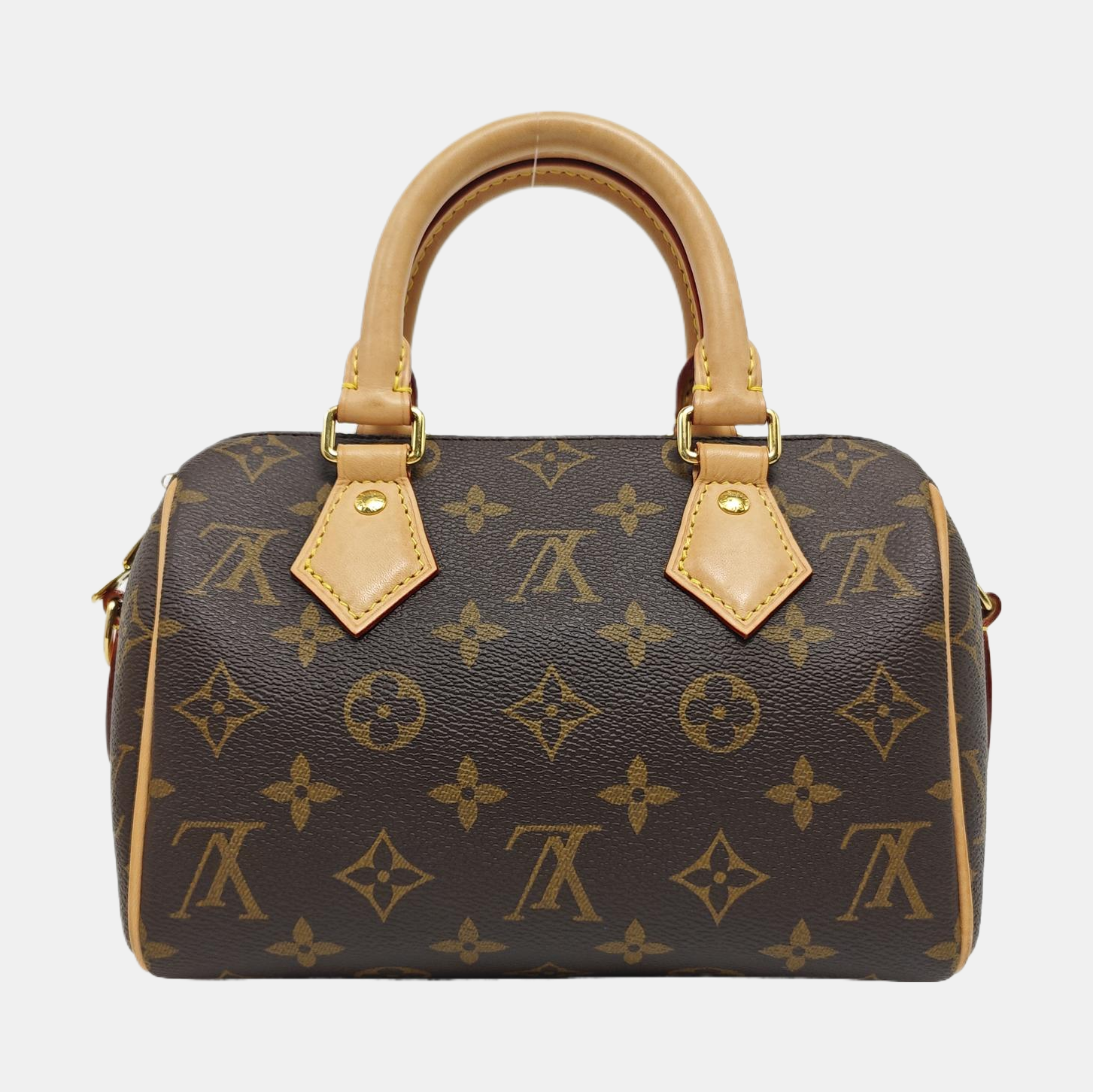 SPEEDY 20 Monogram Coated Canvas Brown