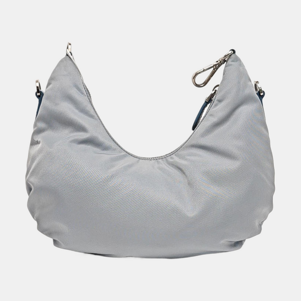 Nylon Shoulder Bag Blue