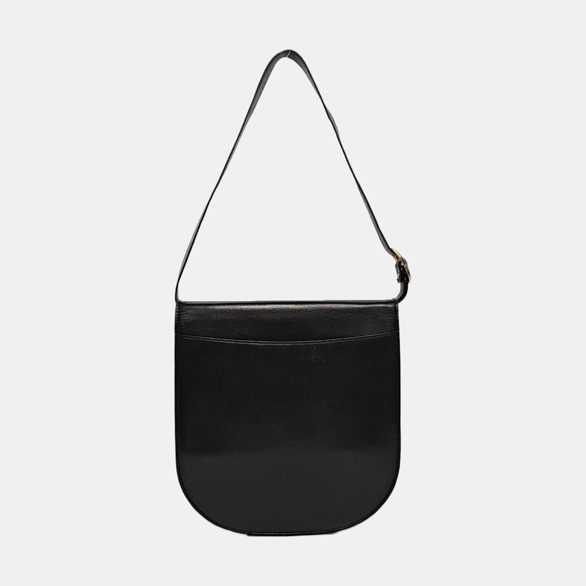 Lambskin Shoulder Bag Black