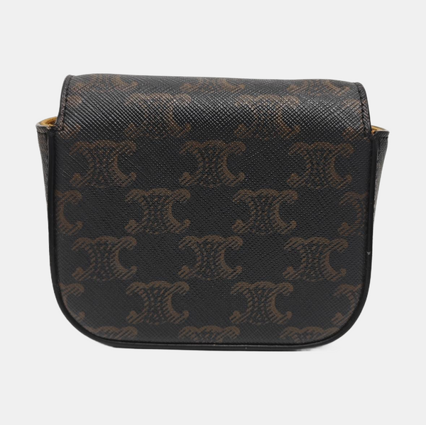 TRIOMPHE Mini Coated Canvas Black