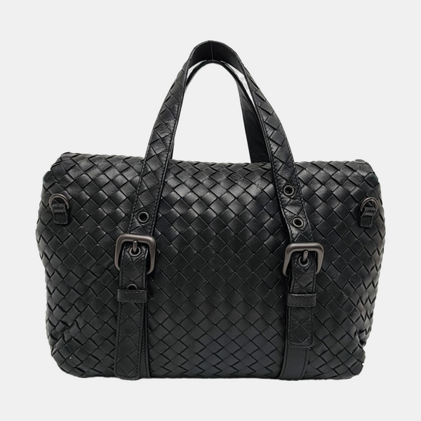 Lambskin Shoulder Bag Black