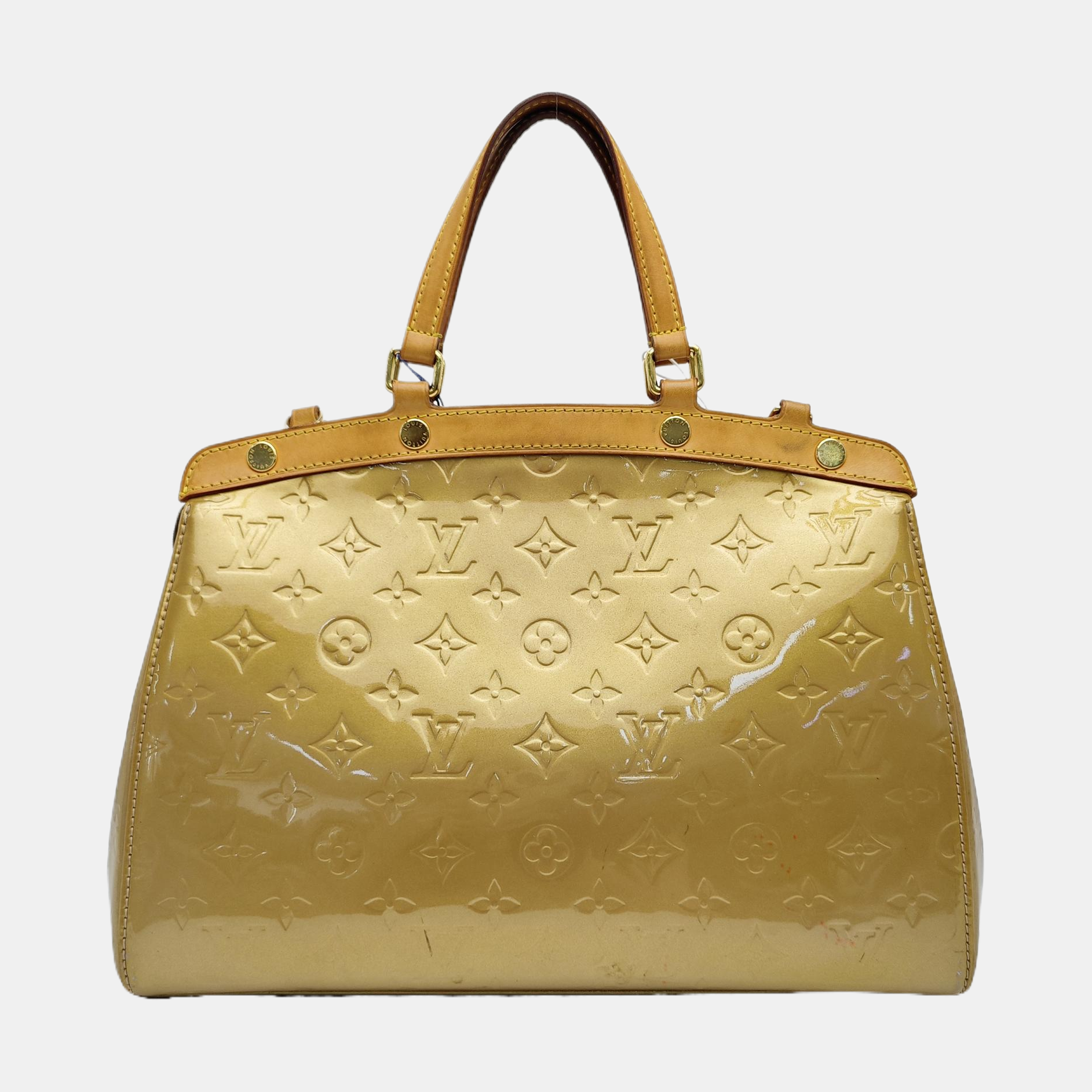 BREA Monogram Patent Leather Yellow