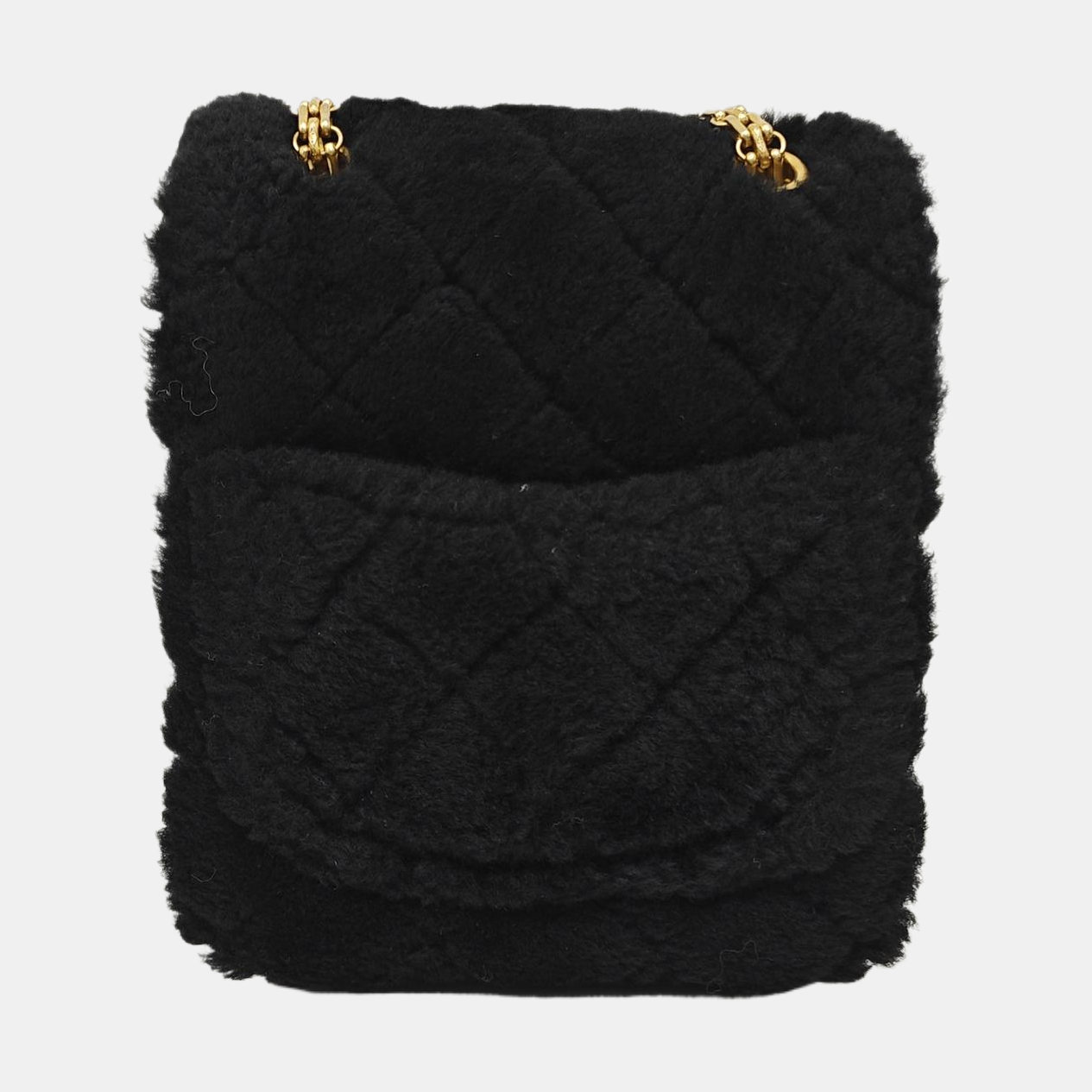 2.55 Quilted Sheepskin Black