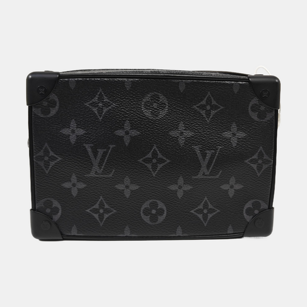 SOFT TRUNK Mini Monogram Coated Canvas Black