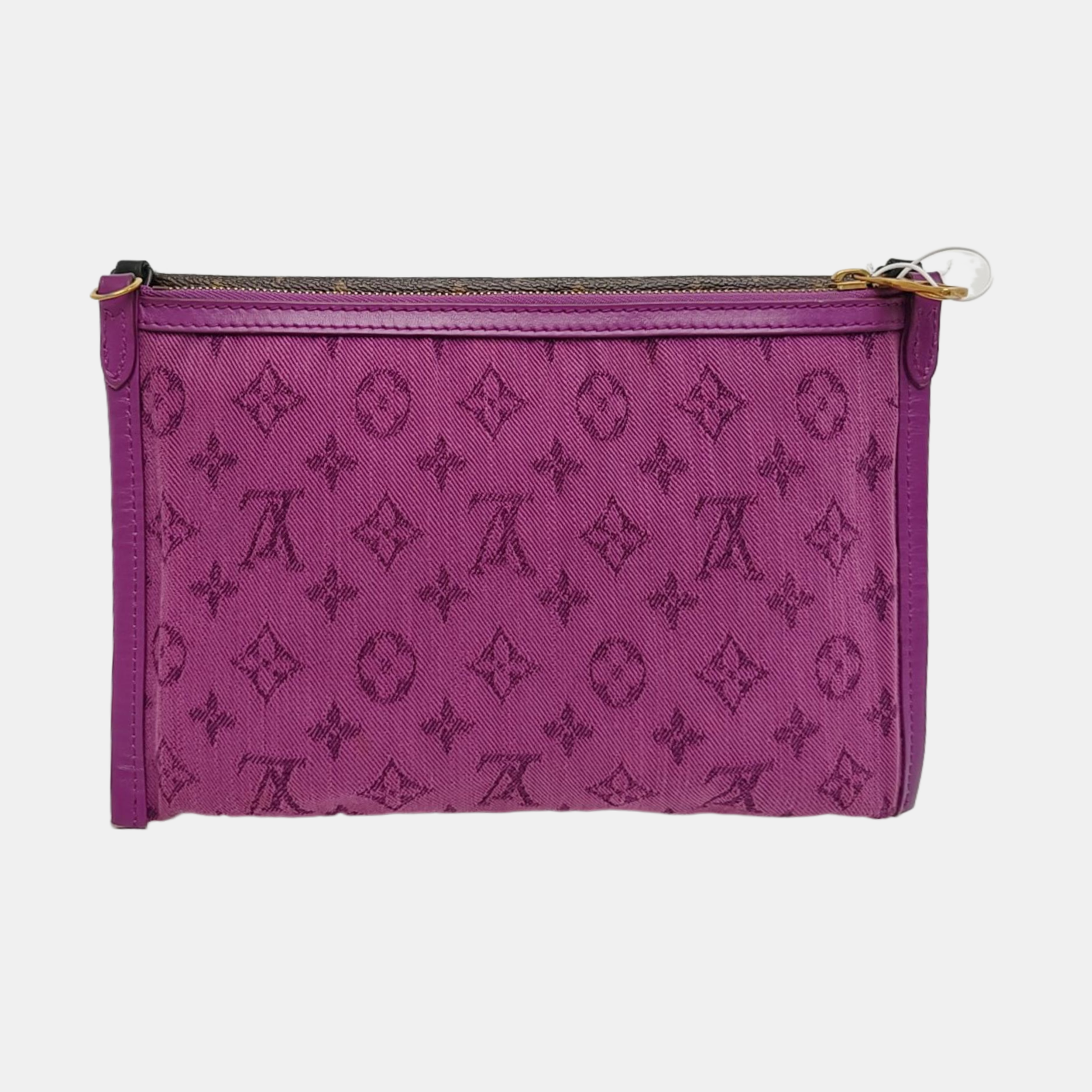 FLAT Monogram Coated Canvas Brown