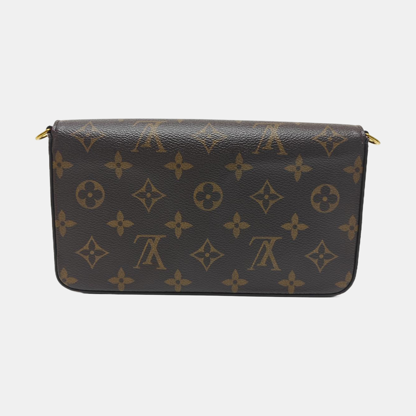 FÉLICIE Monogram Coated Canvas Brown
