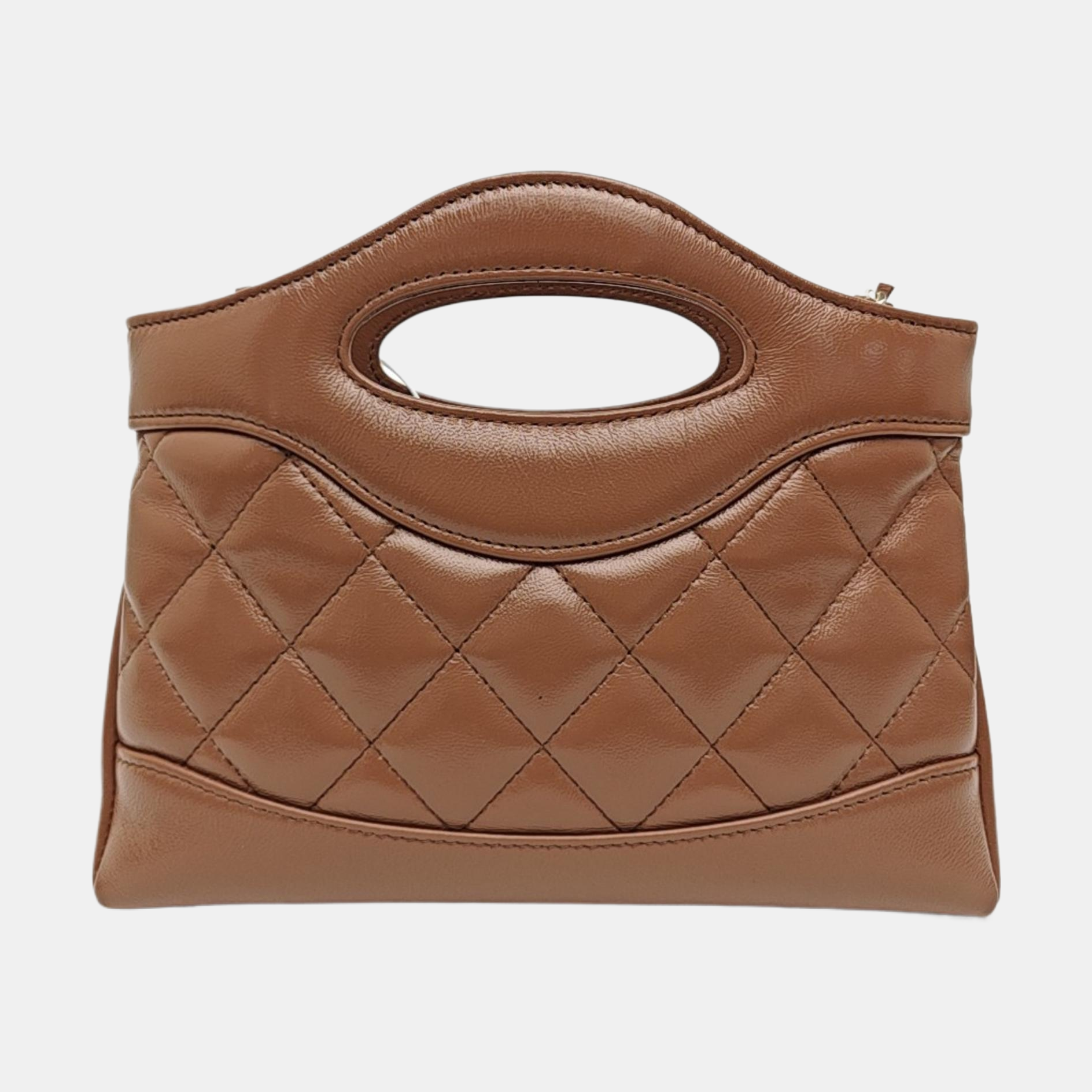 CHANEL 31 Quilted Lambskin Beige