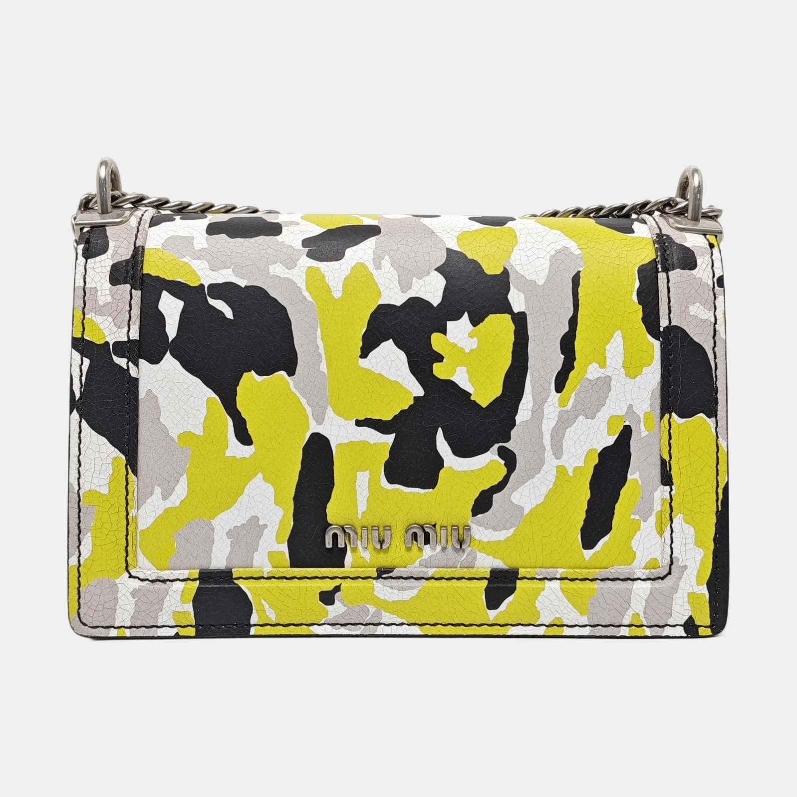 Calfskin Shoulder Bag Multicolor