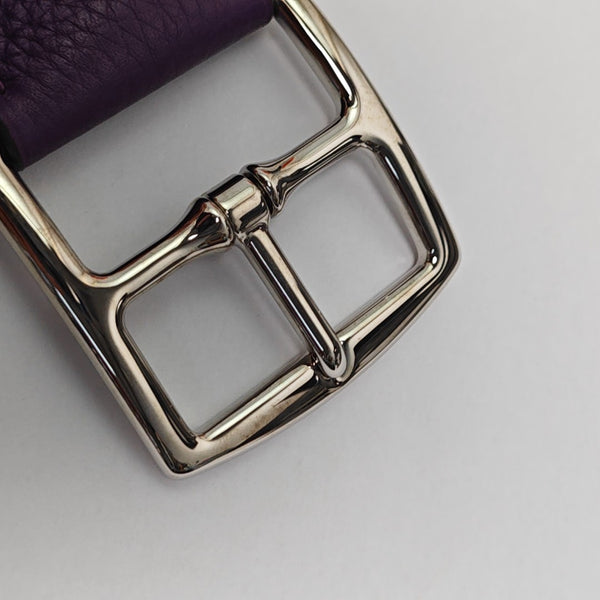Leather Belt Purple