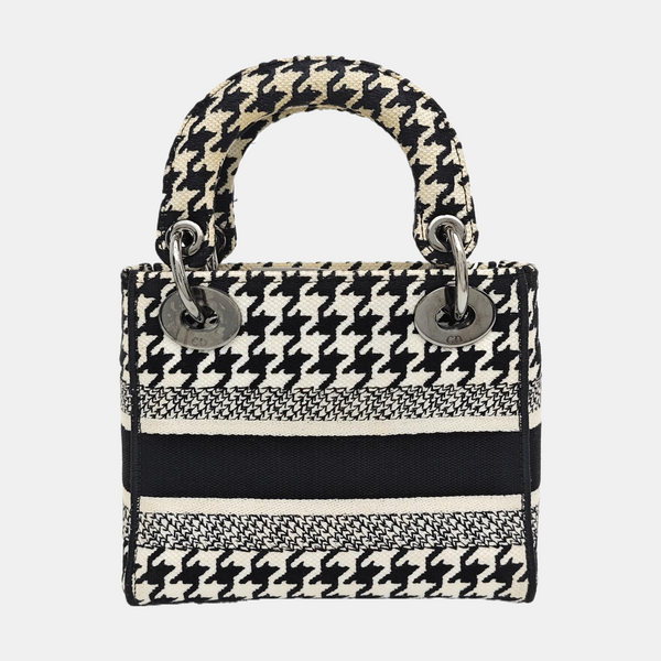 Lady Dior Mini Canvas Black