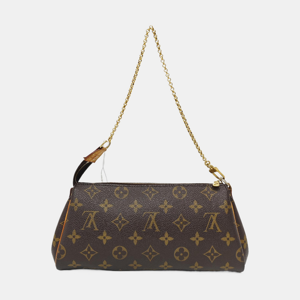EVA Monogram Coated Canvas Brown