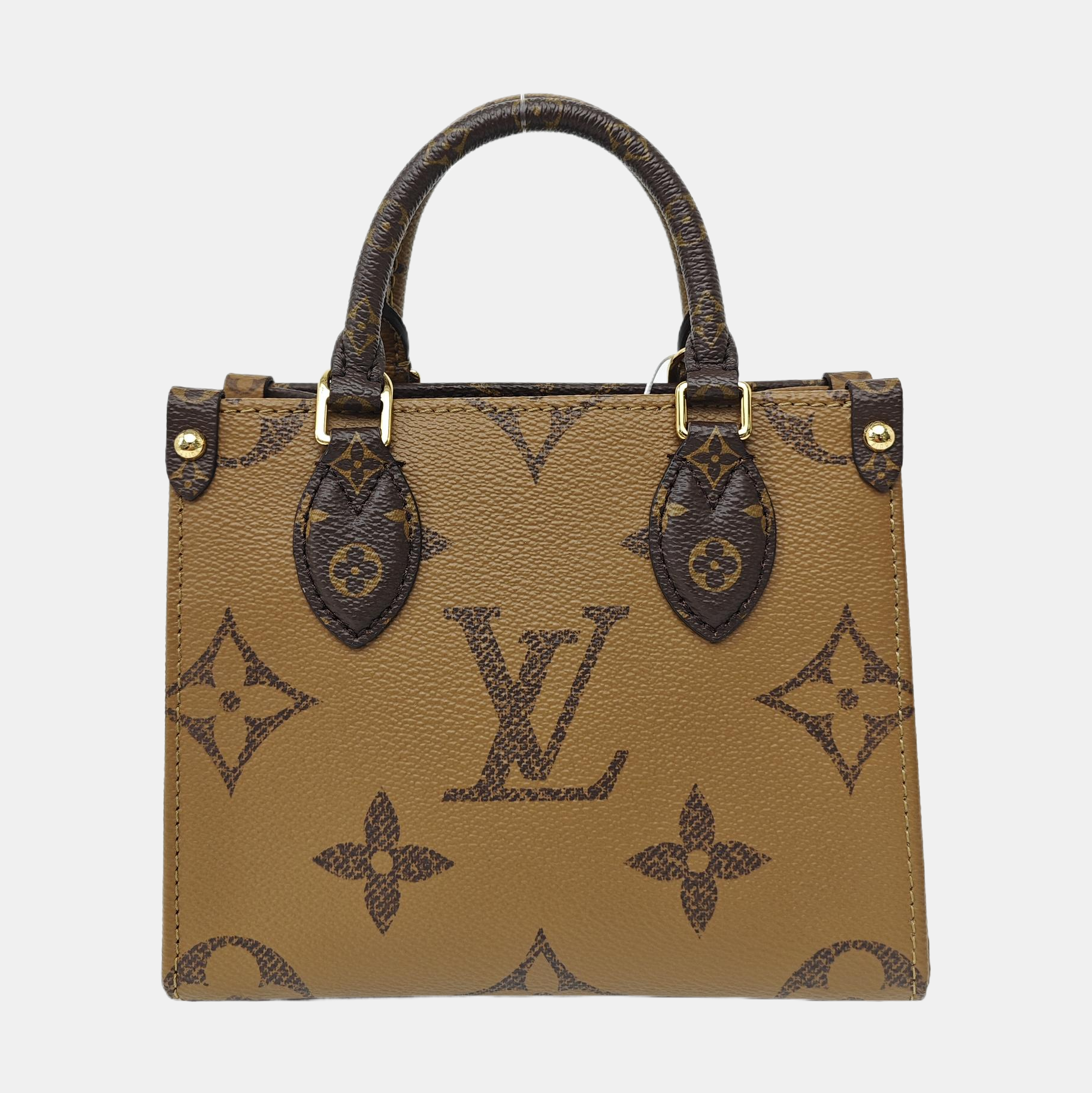 ONTHEGO BB Monogram Coated Canvas Brown