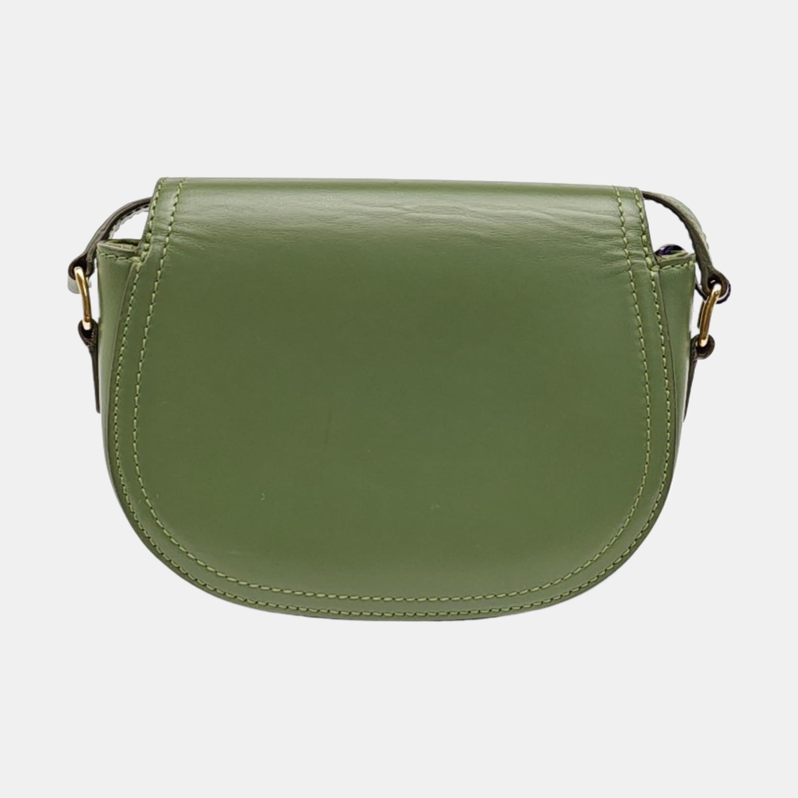 CRÉCY Small Calfskin Green