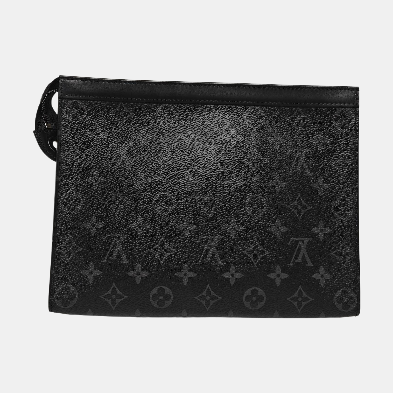 Pochette Voyag MM Monogram Coated Canvas Black