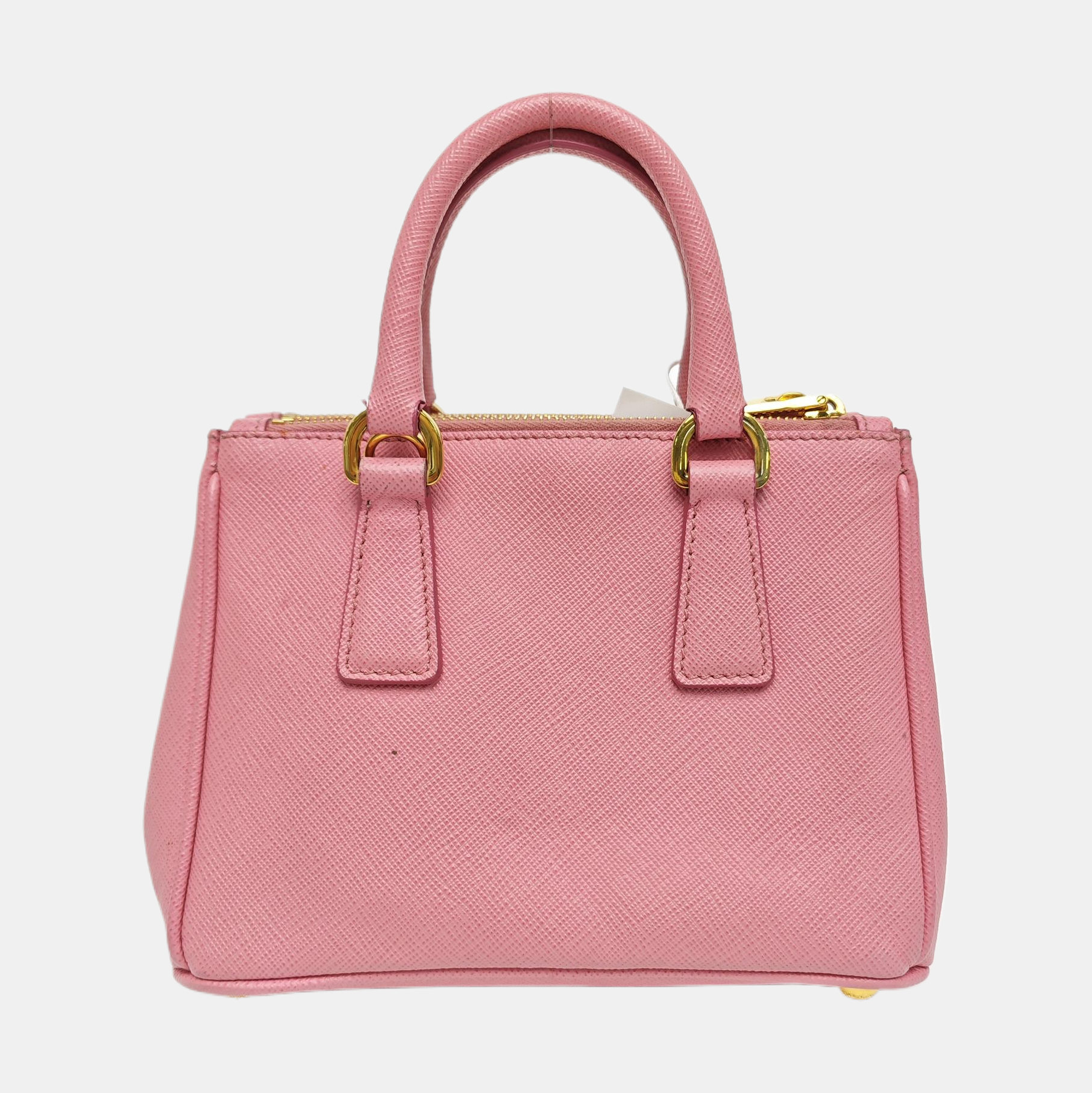 Galleria Super Mini Saffiano Calfskin Pink