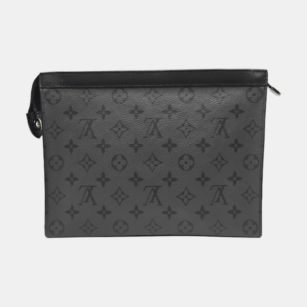 Pochette Voyag MM Monogram Coated Canvas Gray