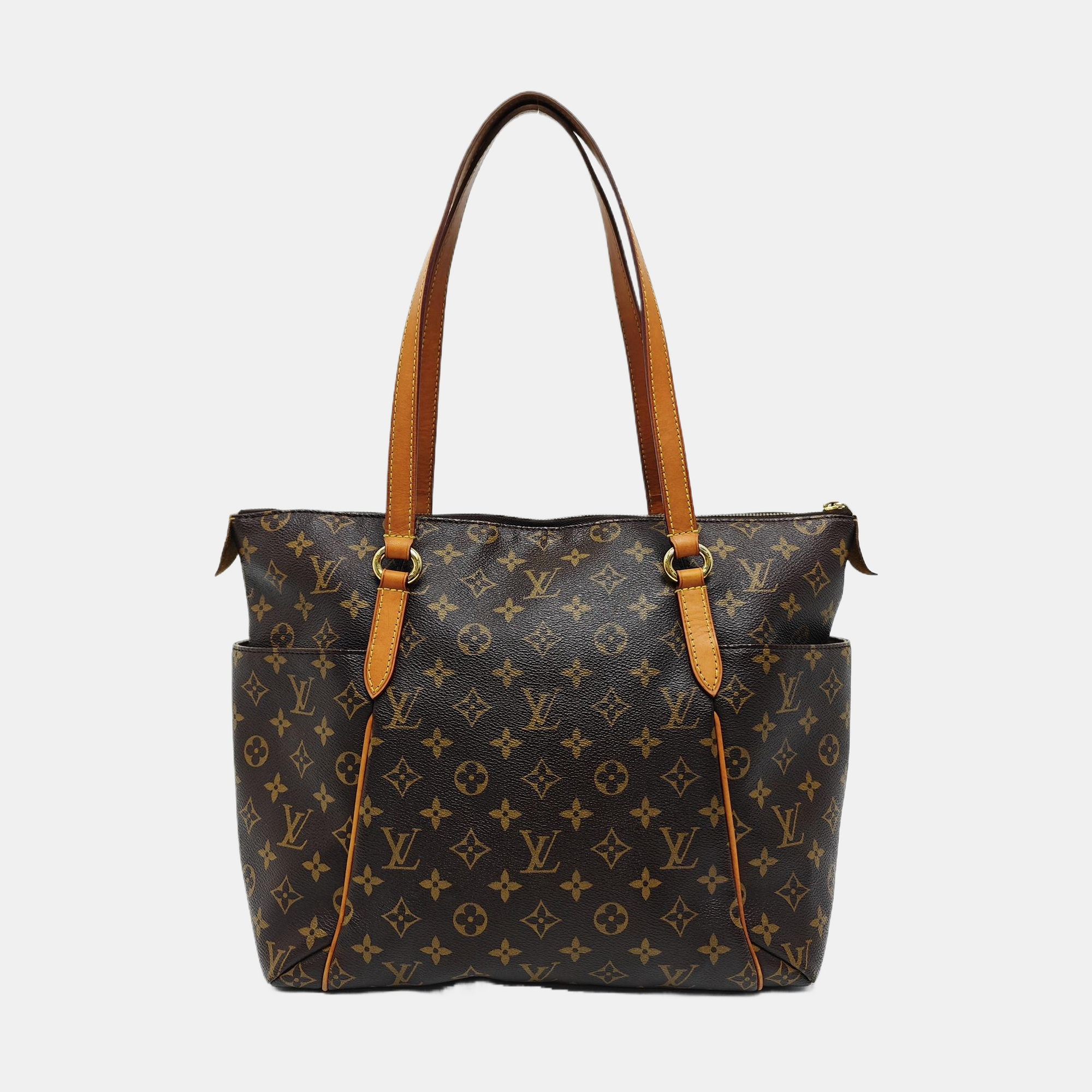 TOTALLY MM Monogram Coated Canvas Brown