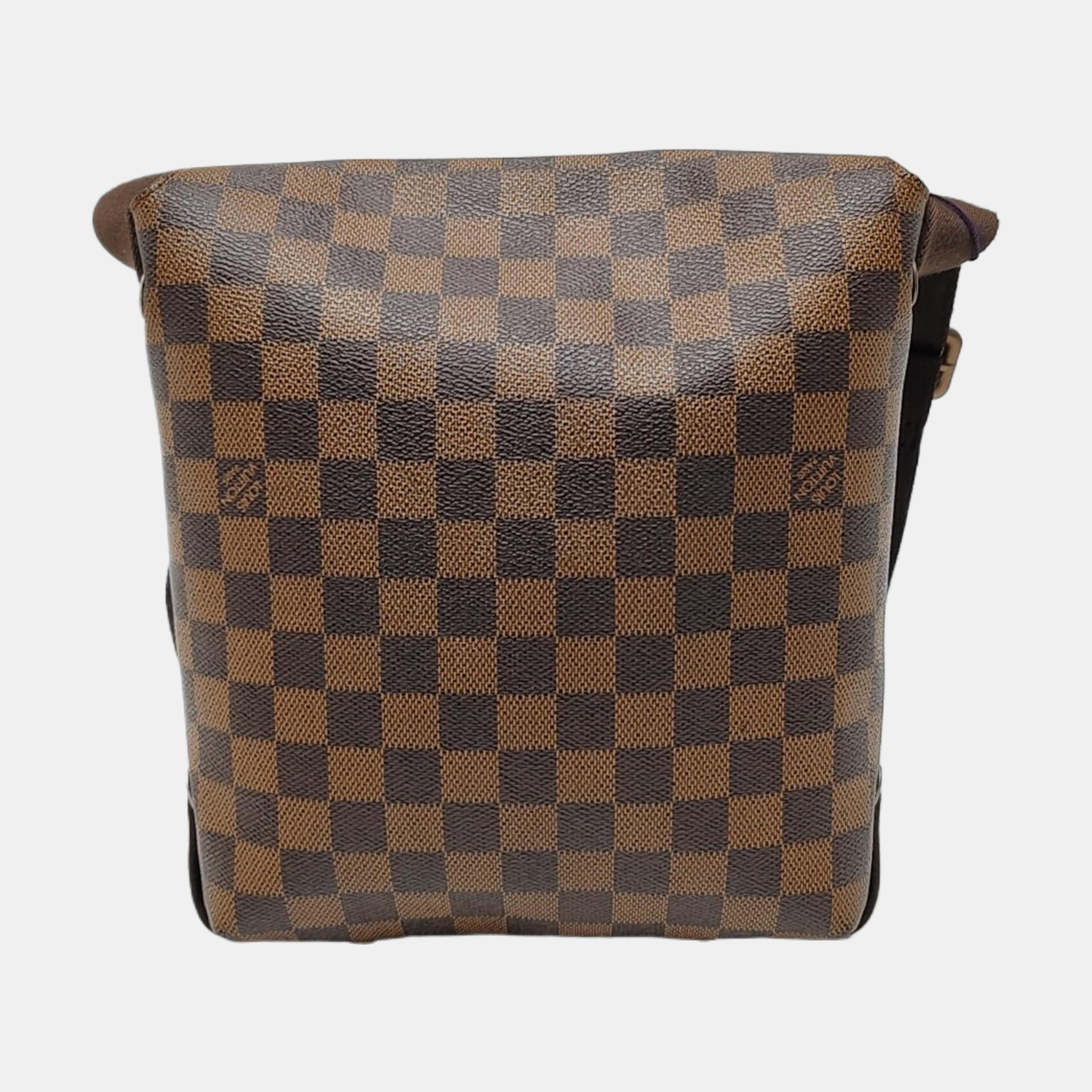 BROOKLYN PM Damier Ebene Coated Canvas Brown