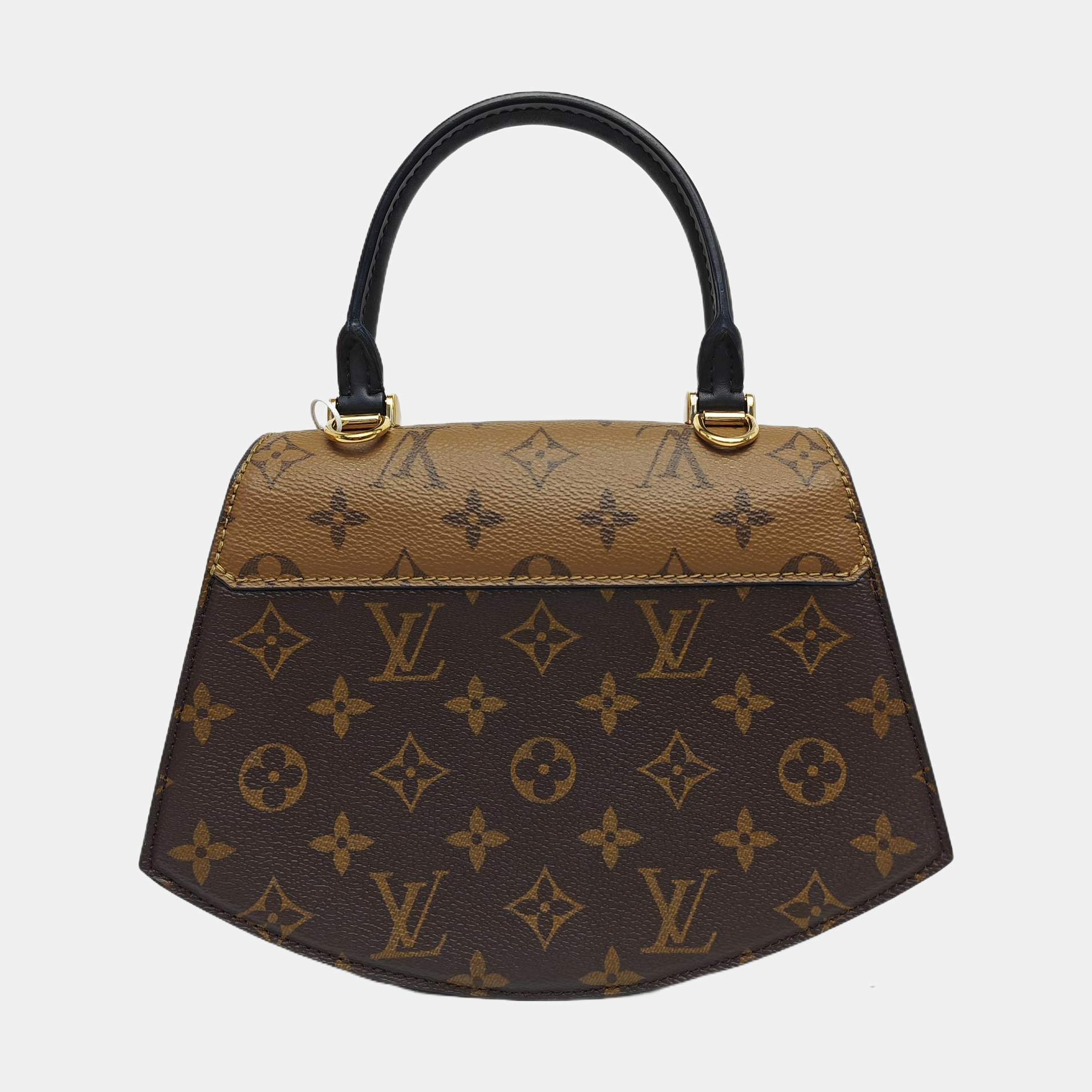 Monogram Coated Canvas Crossbody Bag Super Mini Brown