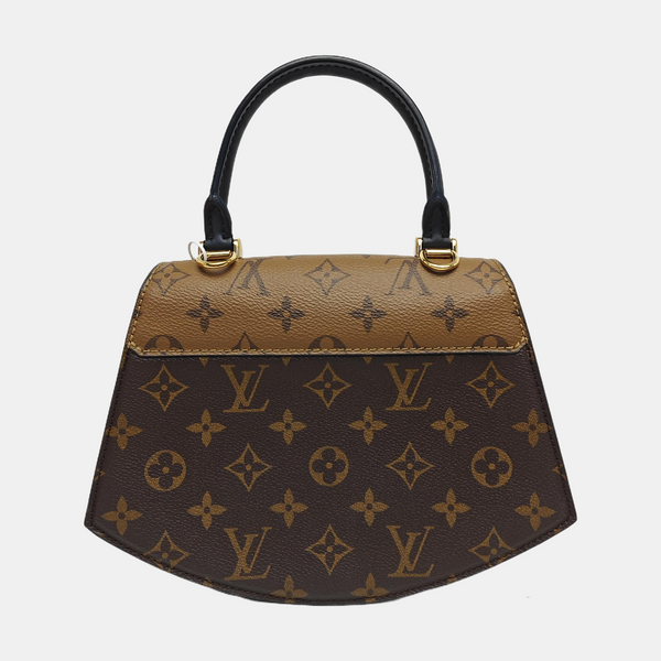 Monogram Coated Canvas Crossbody Bag Super Mini Brown