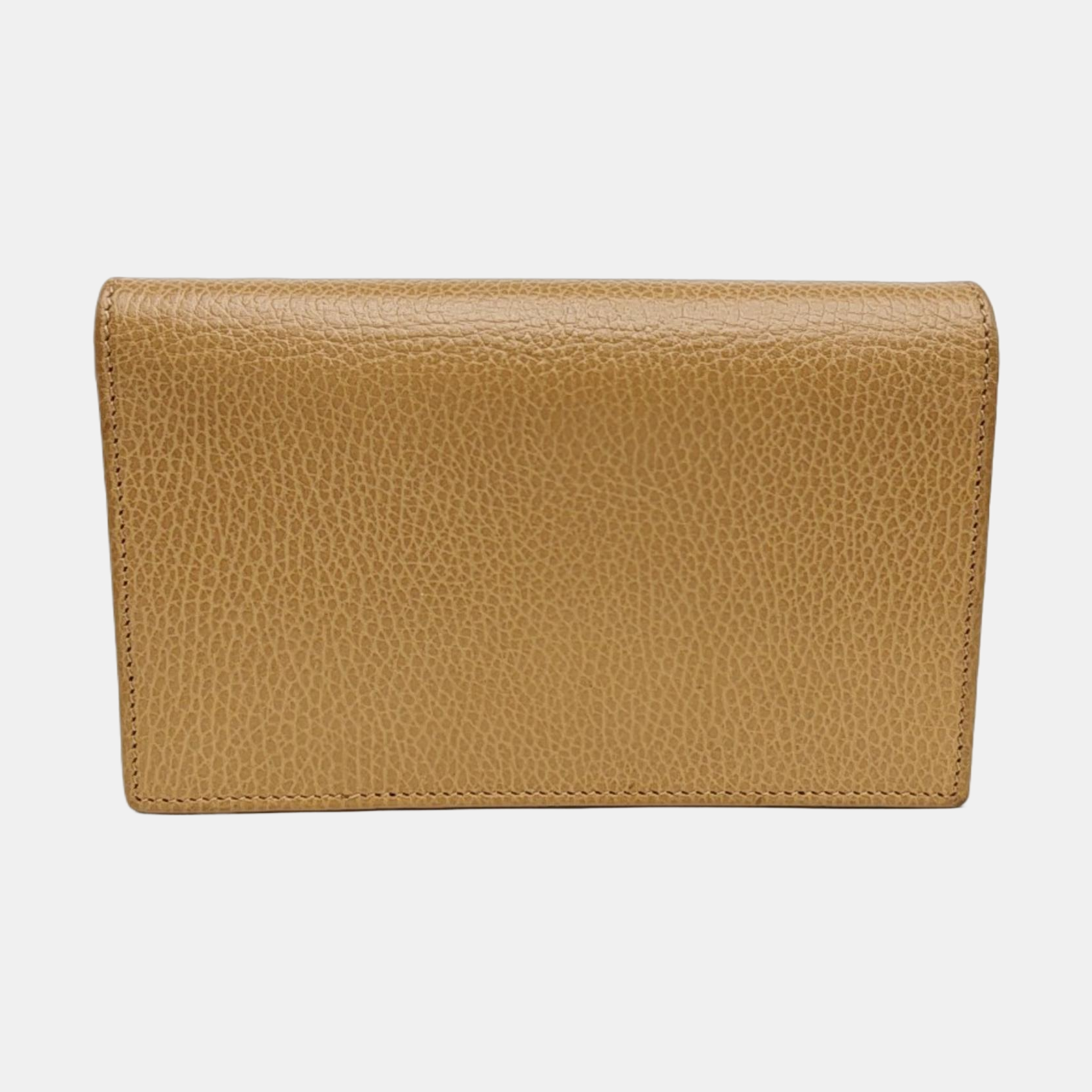 Interlocking G Small Calfskin Beige