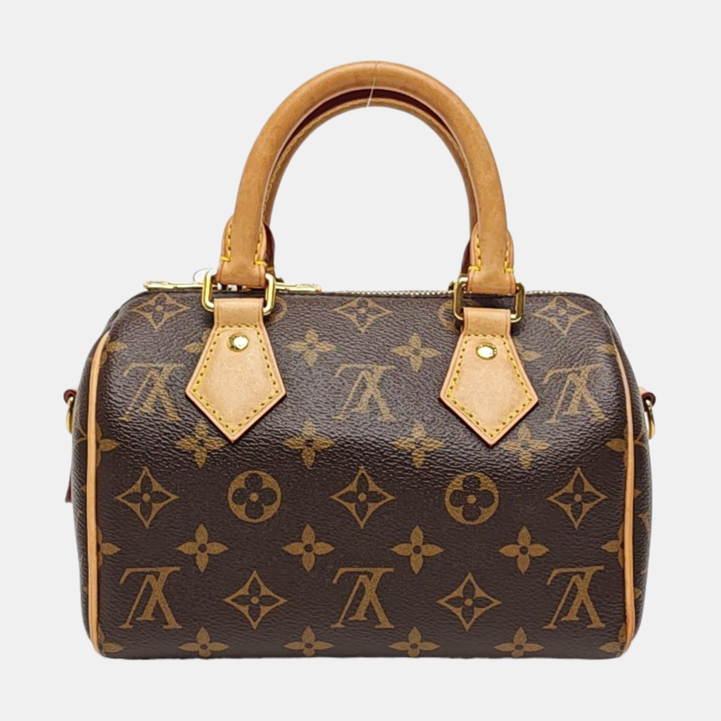 SPEEDY 20 Monogram Coated Canvas Brown