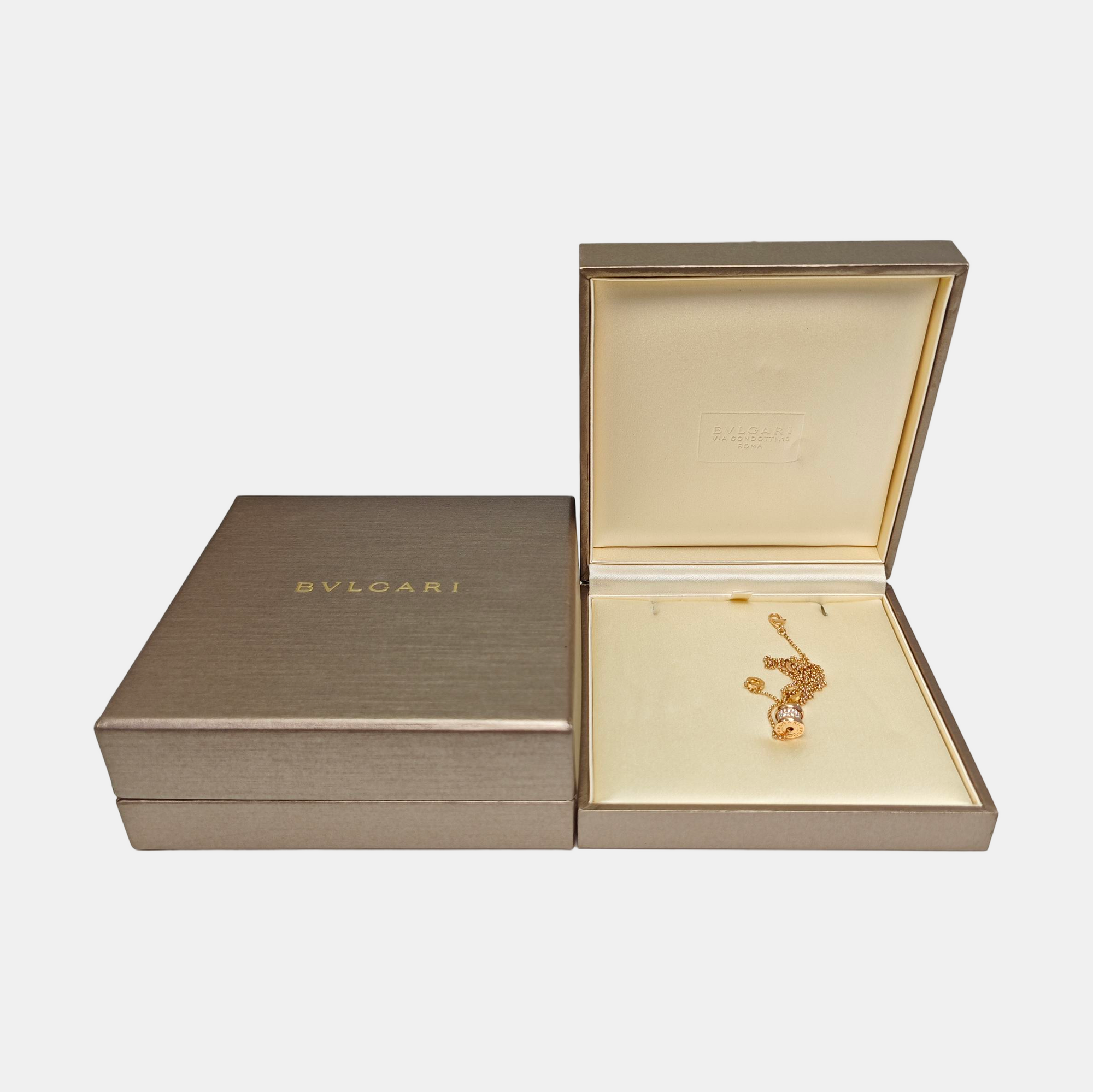 B.ZERO1 18k Rose Gold Necklace