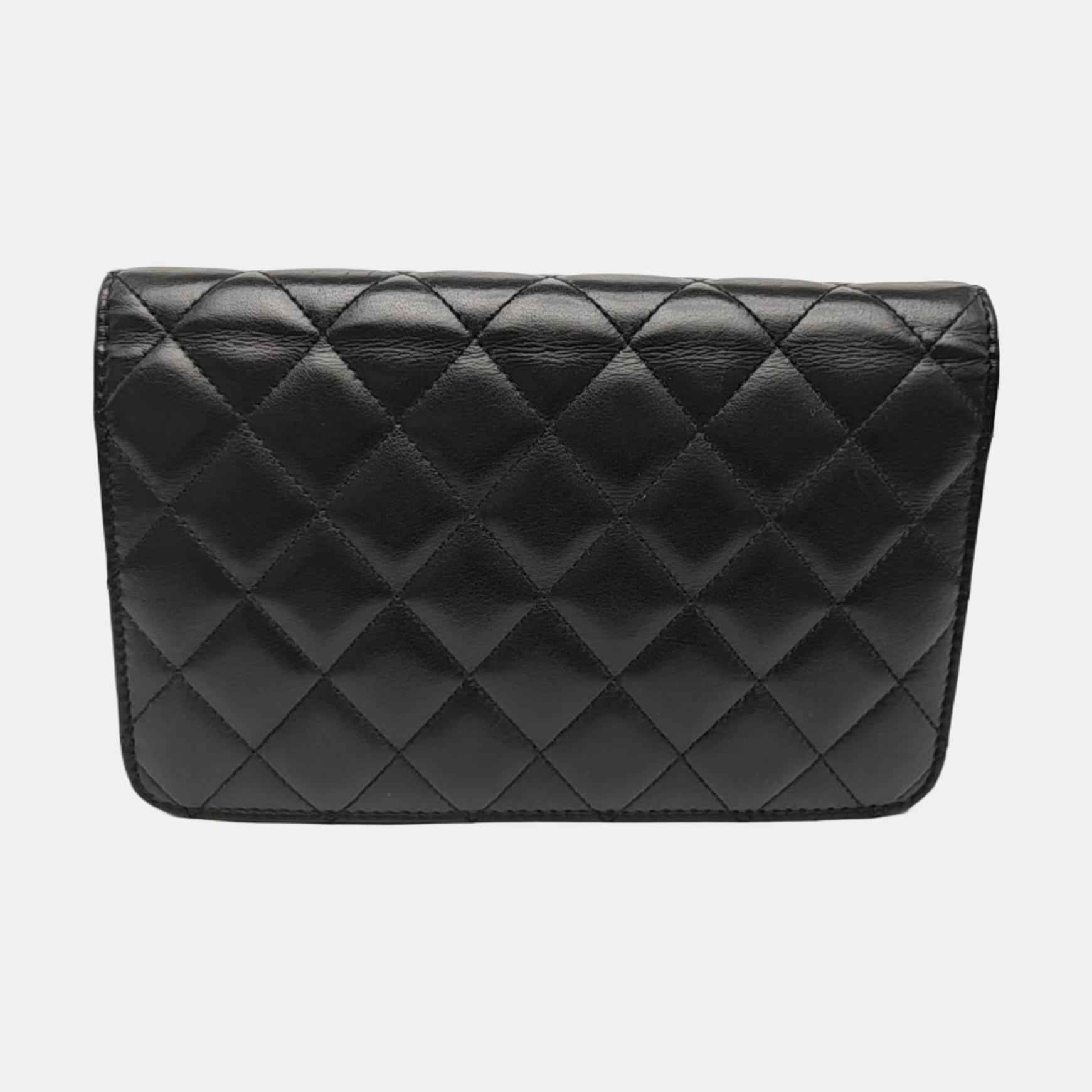 CAMBON Medium Quilted Calfskin Black