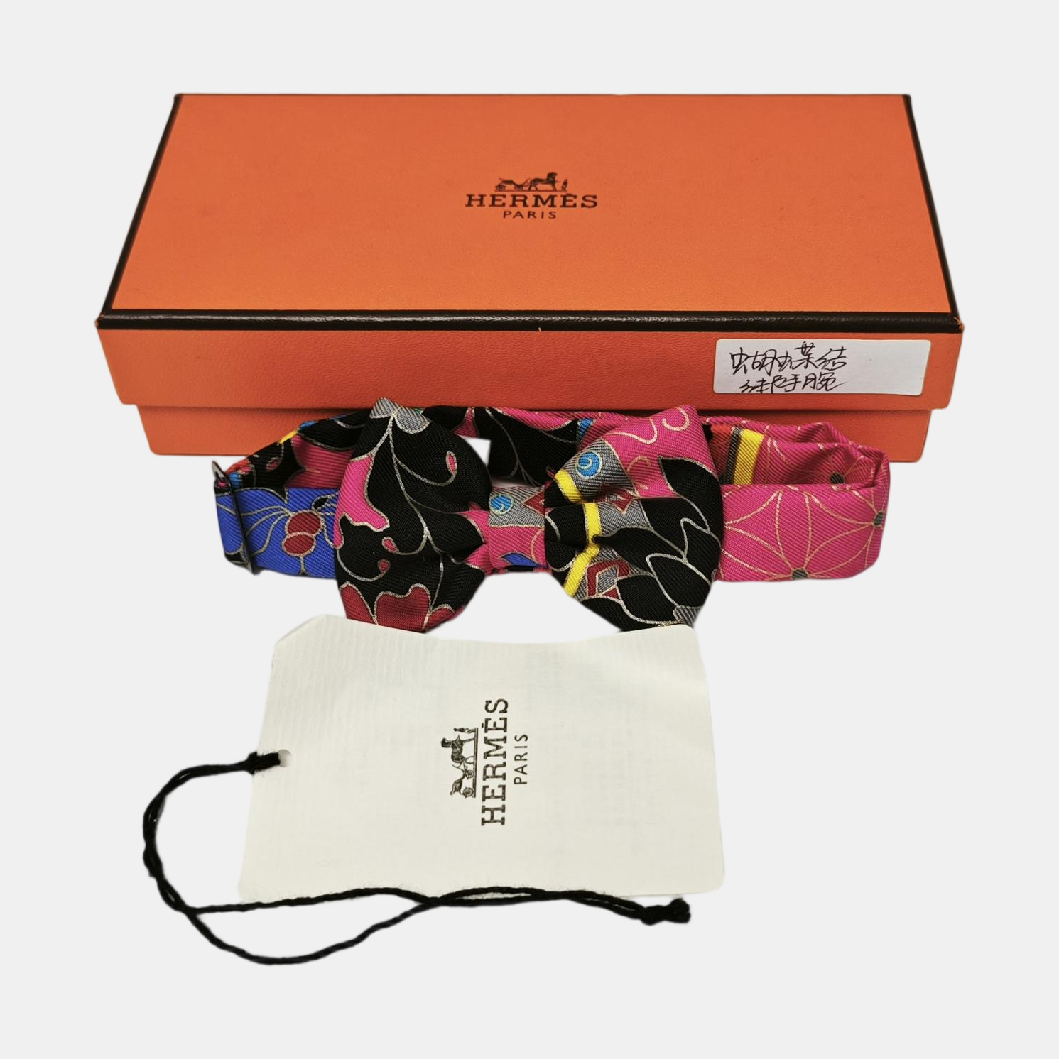 Mulberry Silk Bow Tie Multicolor