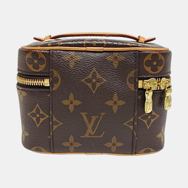 NICE Super Mini Monogram Coated Canvas Brown