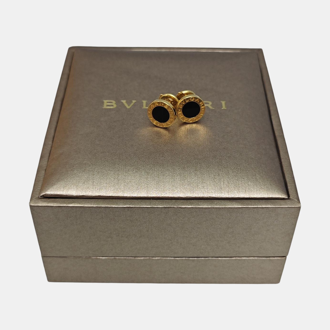 BVLGARI BVLGARI 18k Gold Stud Earrings