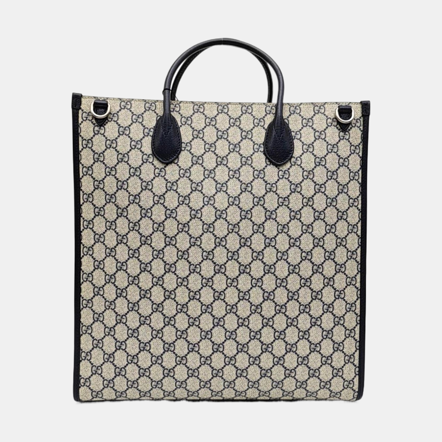 Retro Medium Monogram Coated Canvas Beige