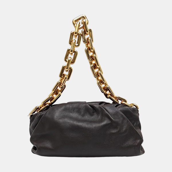 The Pouch Mini Calfskin Brown