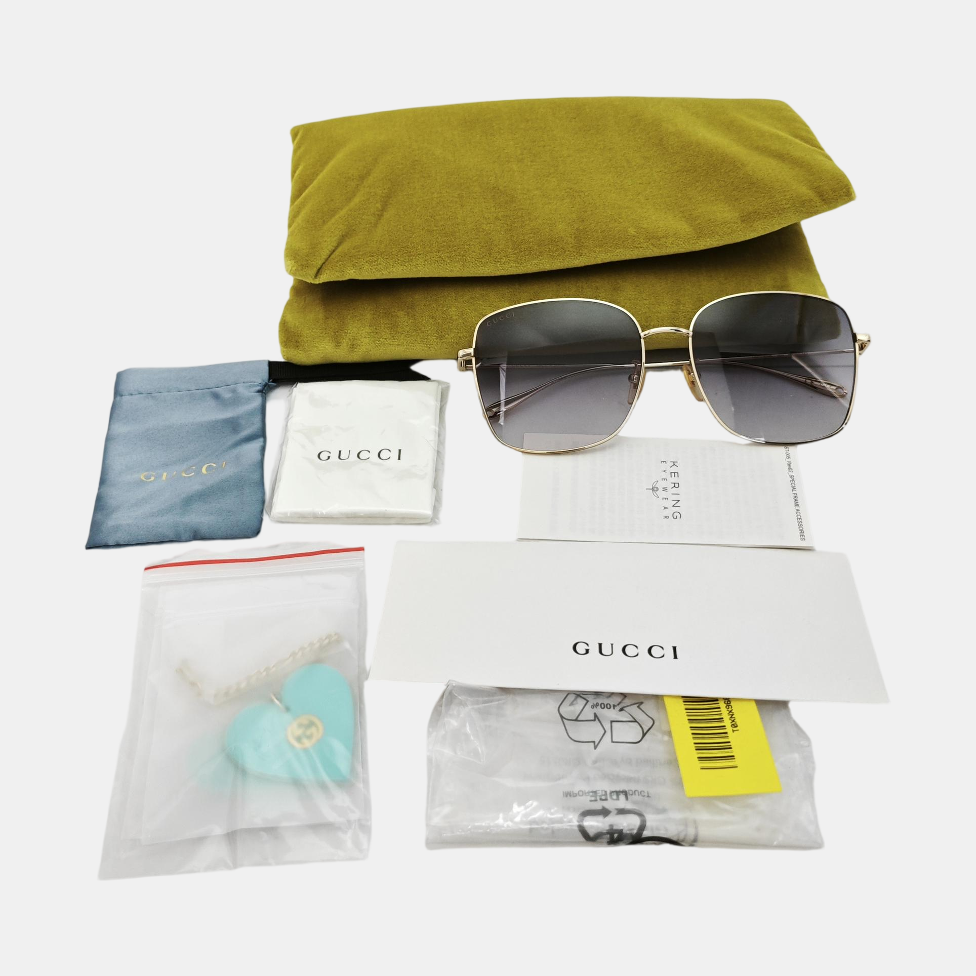 Metal Sunglasses Gray