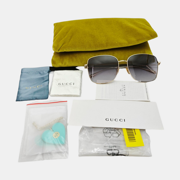Metal Sunglasses Gray