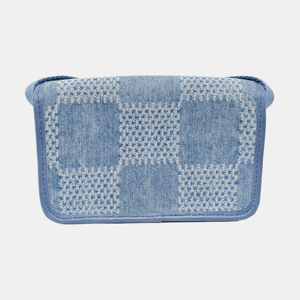 BOSPHORE Mini Damier Canvas Blue