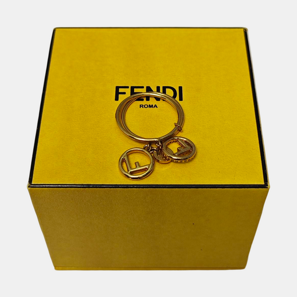 F Is Metal Gold Ring EU 54