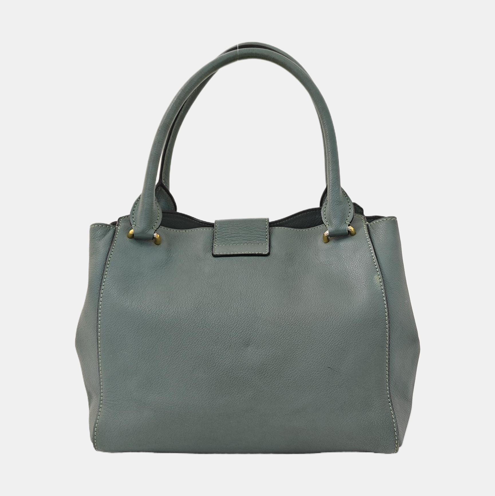 Buckle Medium Calfskin Green
