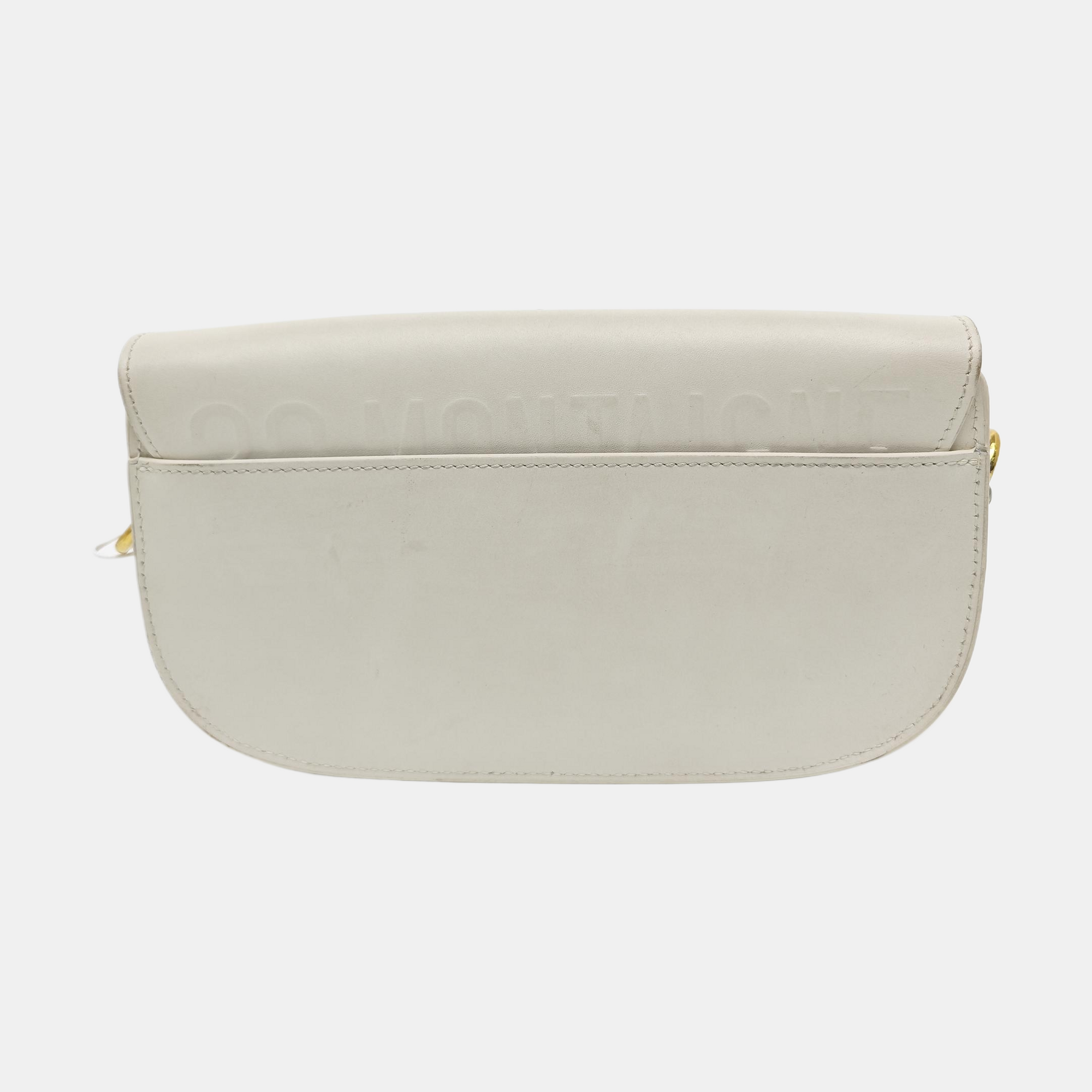 Bobby Medium Calfskin White