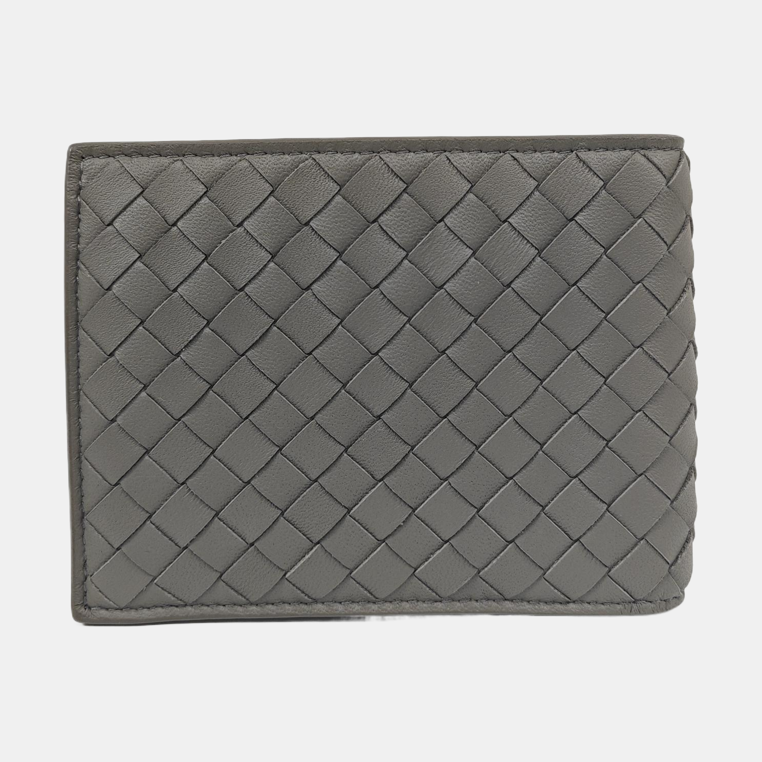 Calfskin Wallet Gray