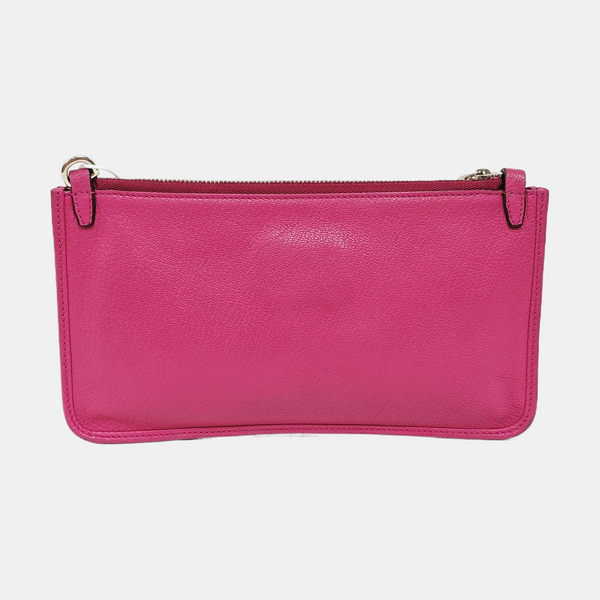 Calfskin Shoulder Bag Pink
